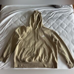Nike Beige Pullover Hoodie